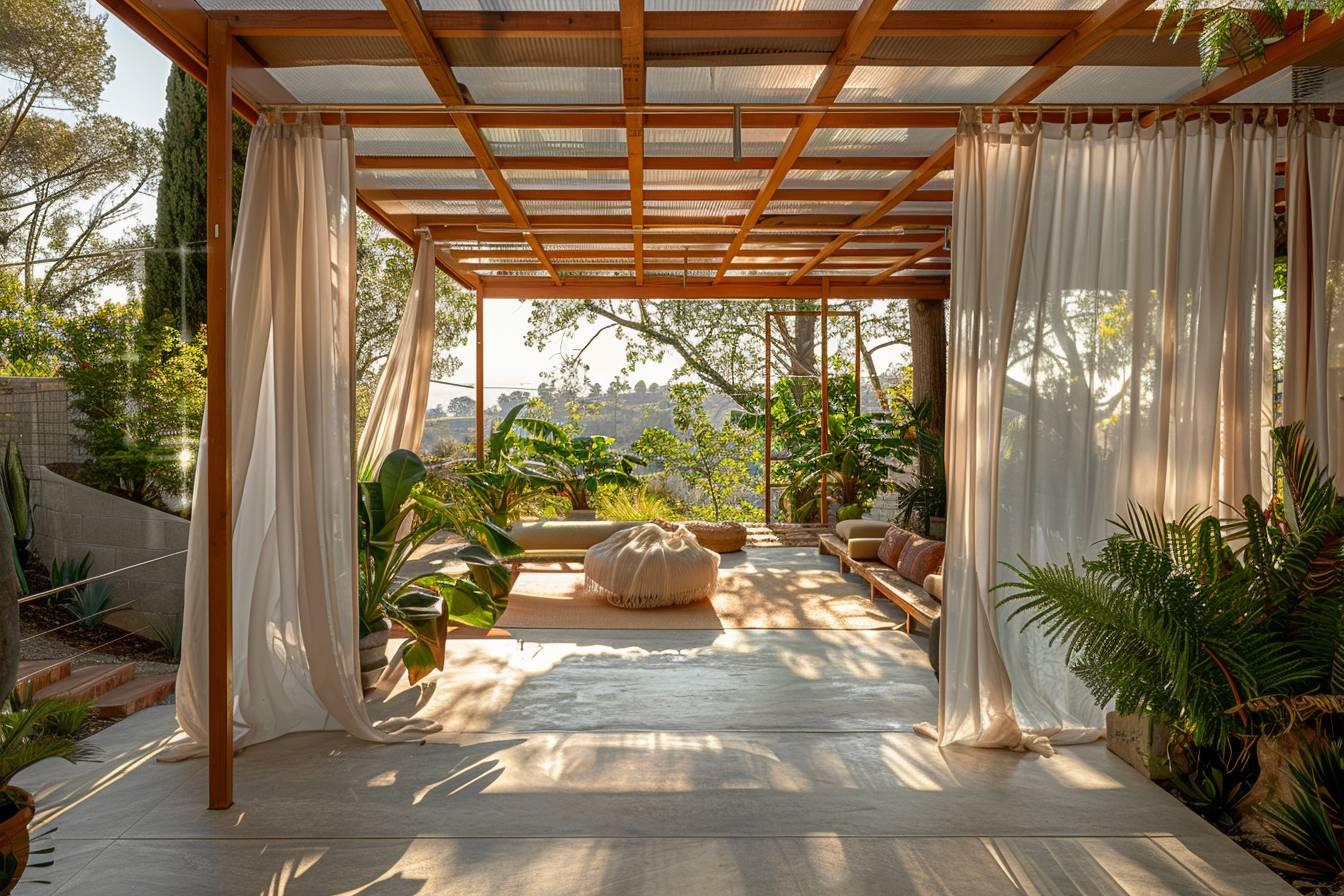 10 idées créatives pour aménager votre jardin avec une pergola bois en 2024